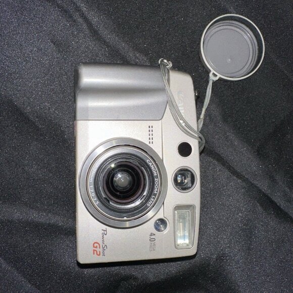 Canon PowerShot G2 4.0MP Digital Camera w/ Battery Memory Card Cord UNTESTED - Picture 5 of 10